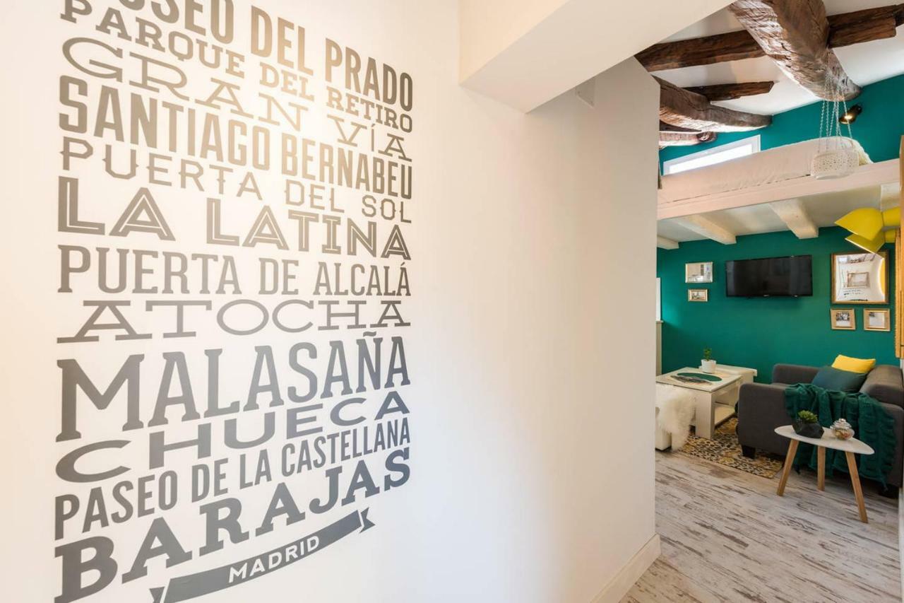 Buhardilla En Calle Amparo-Lavapies Madrid Eksteriør bilde
