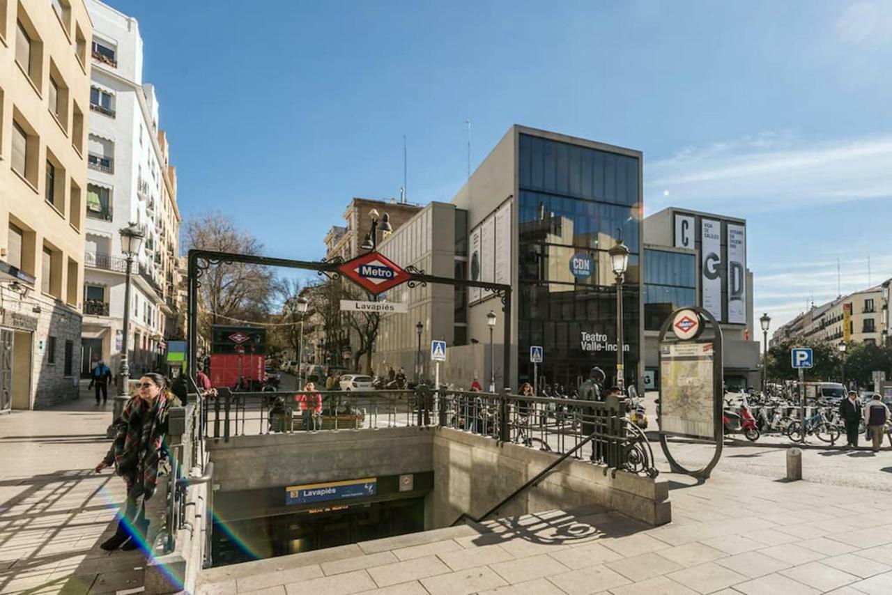 Buhardilla En Calle Amparo-Lavapies Madrid Eksteriør bilde