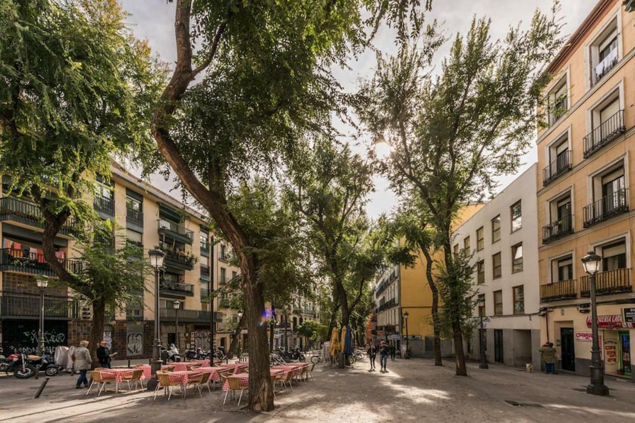 Buhardilla En Calle Amparo-Lavapies Madrid Eksteriør bilde